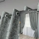 Комплект штор на люверсах VR-Textil Льон мармур Pavliani ХО № 1264ш Сірий 150х250 см 2 шт (37-0317) - зображення 1