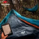 Спальний мішок Naturehike Y150L NH21MSD08, лівий, сіро-блакитний - изображение 4