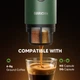 Портативна кавоварка iCafilas Espresso Maker 19 Bar з нагріванням Біла - зображення 8