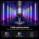 Мікрофон настільний UGREEN CM769 Desktop RGB 24-bit 96kHz ANS (USB-A) Вark Пray - изображение 7