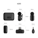 Беспроводная микрофонная система Ulanzi A200 Mini Mic dual-mic (Type-C) Black - изображение 7