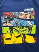 Піжама (домашній костюм) Primark футболка + шорти Marvel Avengers темно-синя-сіра, 5-6р., 116см - изображение 3