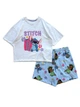 Піжама (домашній костюм) Primark футболка + шорти Stich біло-блакитна, 13-14р, 164см - изображение 1
