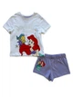 Піжама (домашній костюм) Primark футболка + шорти Ariel біло-бузкова 3-4р, 104см - изображение 1