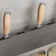 Двухуровневая металлическая кухонная стойка органайзер для специй стеллаж для приправ и кухонных принадлежностей подставка для столовых приборов сушилка для посуды (AA0264) - изображение 6