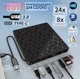 Внешний DVD-увод 7-в-1 USB3.0 Type-C — CD/DVD рекордер, проигрыватель, заноситель, портативный оптический дисковод для ноутбука - изображение 3