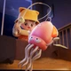 Интерактивная игрушка «Танцующий осьминог» музыкальная с LED подсветкой сенсоры для детей Розовый (AA0237) - изображение 2