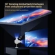 Компактный портативный проектор Android 13 Full HD 4K WiFi Bluetooth для работы дома и обучения (AA0242) - изображение 12