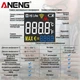 Бесконтактный инфракрасный термометр ANENG TH203 LED Display Black (44238) - изображение 3