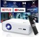 Смарт проектор Aurzen EAZZE D1 Smart Projector Native 1080P Full HD / Wi-Fi / Bluetooth / Dolby Audio / Netflix / YouTube White (EAZZED1) - зображення 2