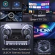 Смарт проектор Aurzen BOOM 3 Black: Full HD (1920x1080), 500 ANSI, Dolby Audio 36W, WebOS, Wi-Fi/Bluetooth чорний (BOOM3) - зображення 5