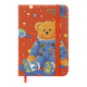 Блокнот ZiBi KIDS Line А7 тб. упав. 80арк. BEAR 117103 помаранчевий, на гумці, крем.папір (клітинка) (24) /ZB.117103/ - зображення 1