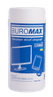 Салфетки д/чищ. екранів (80шт) туба, BUROMAX JOBMAX 0802 (12) /0802/ - зображення 1