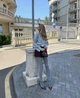Женские однотонные хлопковые колготки (ГП40) розмер M серые - изображение 3