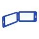 Бейдж (ідентифікатор) BUROMAX 5414-02 69х111мм вертикальний PP+PVC, синій (5) /BM.5414-02/ - изображение 2