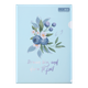 Папка-кутик BUROMAX 3854-52 ARABESKI чароїт (блакитна) (12) /BM.3854-52/ - изображение 1