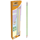 Олівець графітовий BIC Evolution Pastel HB, пластиковий, з ластиком (12) /bc518306/ - изображение 1