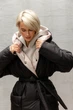 Жіноча двостороння зимова куртка з капюшоном Seventeen XXL-3XL Бежевий (2000000183459) - изображение 10