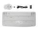 Комплект (клавиатура, мышь) беспроводной A4Tech Fstyler FG2500S Plus White - изображение 6