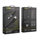 USB YOKI CYBER YK-CY23 Lightning 2.4A 1.2m Черный - изображение 2