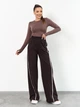 Спортивные штаны ISSA PLUS 14311A XL темно-коричневые (issa2007682781157) - изображение 1