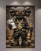 Дизайнерська картина KAWS LUX - 50х70 см - изображение 1