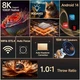 Проектор MAGCUBIC HY350 MAX 8K, 4K 2/16GB, Native 1080P, Android 14, 900 ANSI, Автофокус, WiFi6 + BT5.0. Домашній кінотеатр - зображення 3