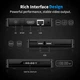 Смарт тв приставка - X88 Pro X5M 2/16 GB Amlogic S905X5M, Android 14, 4K 60 FPS, WiFi Smart TV Box - зображення 3