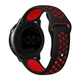 Ремінець Універс 22 mm N Sport для Samsung/Amazfit/Huawei Black/Red - зображення 1
