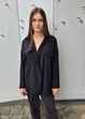 Сорочка жіноча Oversize подовжена ззаду Millet Moda Чорна 18165 XL (укр 50) - зображення 2