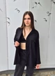 Сорочка жіноча Oversize подовжена ззаду Millet Moda Чорна 18165 XL (укр 50) - зображення 7
