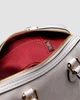 Сумка жіноча шкіряна з принтом в стилі Coach Rowan White Satchel In Signature Canvas - изображение 4