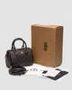 Сумка жіноча шкіряна з принтом в стилі Coach Rowan Brown Satchel In Signature Canvas - изображение 6