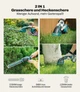 Акумуляторні садові ножиці-кущоріз KIESBOHR 2-в-1 - изображение 4
