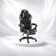 Кресло компьютерное игровое Infini Core Comfort Line Черно-серое с подушками - изображение 1