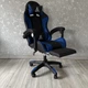 Геймерское кресло GAMER KO24GRAN Черно-синее с регулировкой наклона для работы и дистанционного обучения - изображение 9