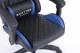 Кресло CARBON Quattro Gaming черно-синее из экокожи и карбоновыми вставками для долгих игровых сессий - изображение 7