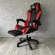 Ігрове крісло GAMER KO24CZE Black-Red для роботи, дистанційного навчання та тривалих ігрових сесій, Чорно-червоне - зображення 10