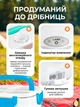 Ланч бокс с подогревом контейнер для еды автомобильный от прикуривателя BRS Синий - изображение 3