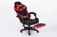 Ігрове крісло INFINI ESPACE Black-Red з висувною підніжкою, Чорно-червоне для геймінгу та роботи - зображення 11