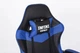 Ігрове крісло INFINI ESPACE Dynamic Black-Blue з підставкою для ніг, Чорно-синє з екошкіри - зображення 9