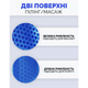 Перчатка для антицеллюлитного массажа синяя Reclaire cosmetics Rc2152 - изображение 5