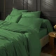 Простынь на резинке MirSon Mikrosatin Premium №16-0237 Foliage 120x200x25 см (2200006411567) - изображение 2