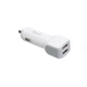Автомобільний Зарядний Пристрій Hoco Z23 2USB Lightning Білий - изображение 2