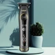 Аккумуляторный триммер VGR V-299 Black с LED-дисплеем 9000 RPM 4 насадки - изображение 1