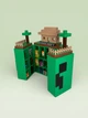 Тематический Дом Подставка Для Хранения Всей Коллекции Фигурок Kinder Joy Minecraft Киндер Джой / Stand / Display / Для 28 Фигурок из Игры Майнкрафт - изображение 9