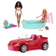 Игровой набор Барби Barbie Playset With 2 Dolls, Car, Pool and 15 Accessories - изображение 1
