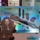 Фен-стайлер для волос 5в1 VGR V-486Black Professional 1400 Вт с 5 насадками - изображение 2