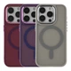 Чохол Premium TPU+PC Space Magnetic Color with Magsafe для iPhone 15 Pro Max Pink - зображення 3