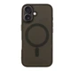 Чохол Premium TPU+PC Space Magnetic Color with Magsafe для iPhone 16 Plus Black - изображение 1